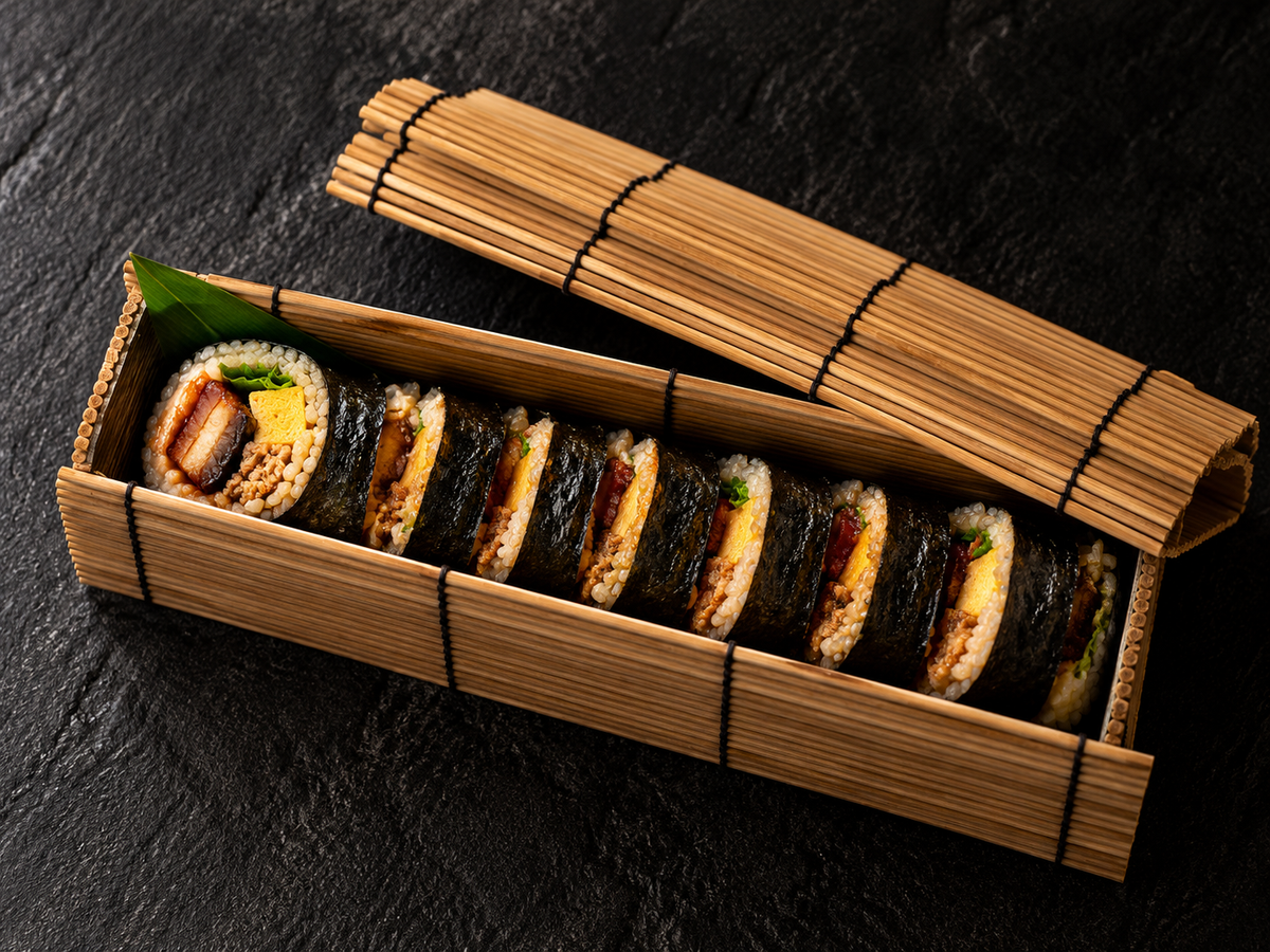 鰻蒲焼の天ぷら 太巻き(8カット)